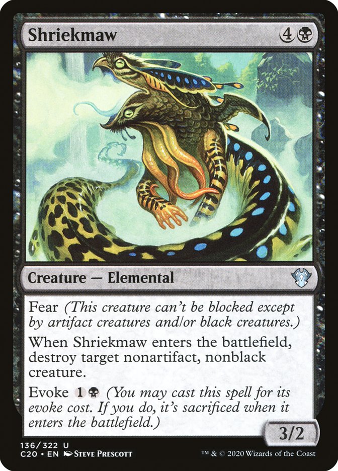 Shriekmaw [Commander 2020] - Magic: The Gathering - Card Brawlers | Quebec | Canada |