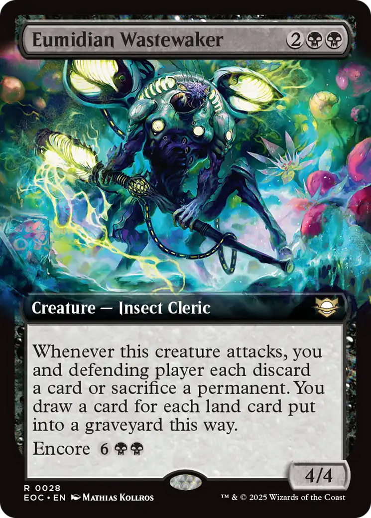Eumidian Wastewaker (Extended Art) [Edge of Eternities Commander] - Magic: The Gathering - Card Brawlers | Quebec | Canada |