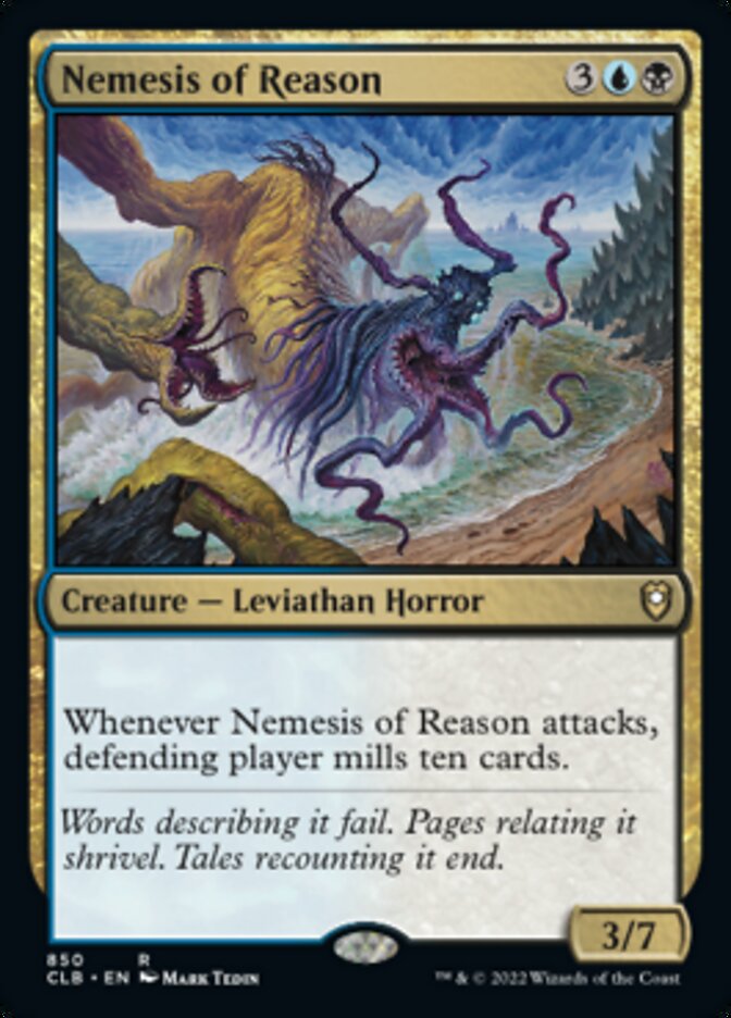 Nemesis of Reason [Commander Legends: Battle for Baldur's Gate] - Magic: The Gathering - Card Brawlers | Quebec | Canada |