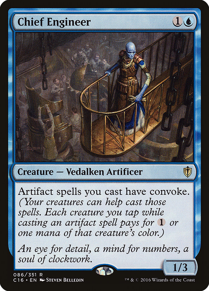 Chief Engineer [Commander 2016] - Magic: The Gathering - Card Brawlers | Quebec | Canada |