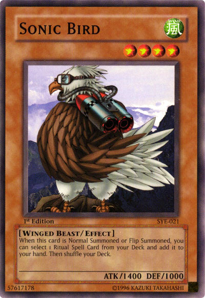 Sonic Bird [SYE-021] Common - Yu-Gi-Oh! - Card Brawlers | Quebec | Canada |