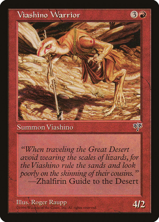 Viashino Warrior [Mirage] - Magic: The Gathering - Card Brawlers | Quebec | Canada |