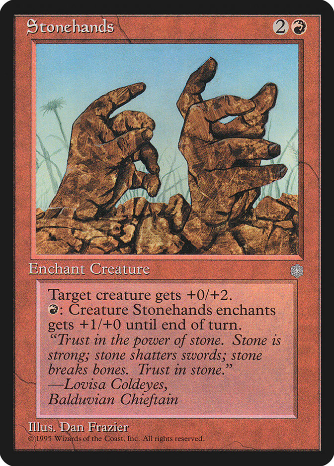 Stonehands [Ice Age] - Magic: The Gathering - Card Brawlers | Quebec | Canada |