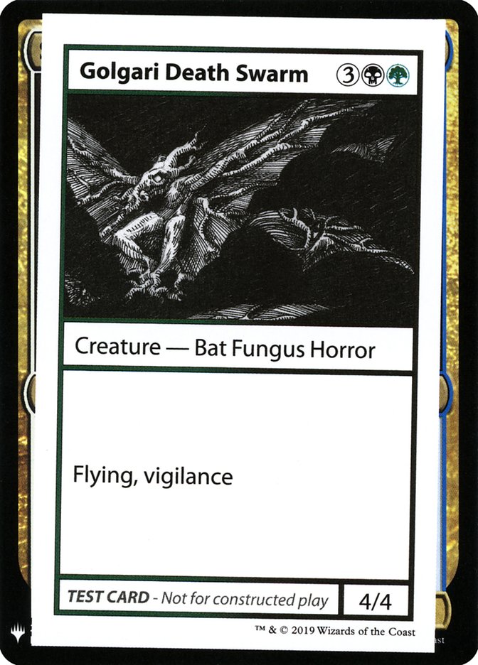 Golgari Death Swarm [Mystery Booster Playtest Cards] - Magic: The Gathering - Card Brawlers | Quebec | Canada |
