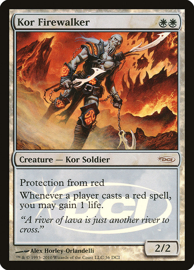 Kor Firewalker [Wizards Play Network 2010] - Magic: The Gathering - Card Brawlers | Quebec | Canada |