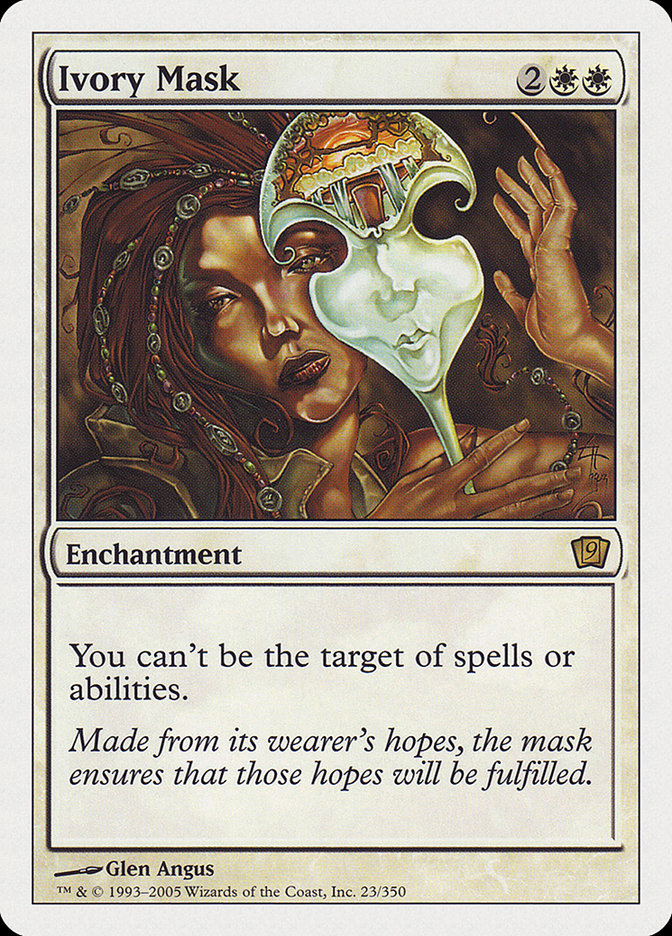 Ivory Mask [Ninth Edition] - Magic: The Gathering - Card Brawlers | Quebec | Canada |