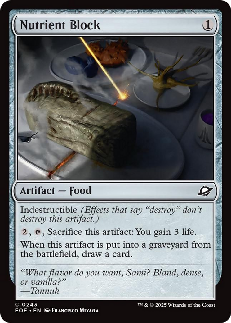 Nutrient Block [Edge of Eternities] - Magic: The Gathering - Card Brawlers | Quebec | Canada |