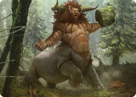 Stonehoof Chieftain Art Card [Commander Masters Art Series] - Magic: The Gathering - Card Brawlers | Quebec | Canada |