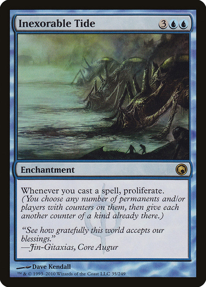 Inexorable Tide [Scars of Mirrodin] - Magic: The Gathering - Card Brawlers | Quebec | Canada |