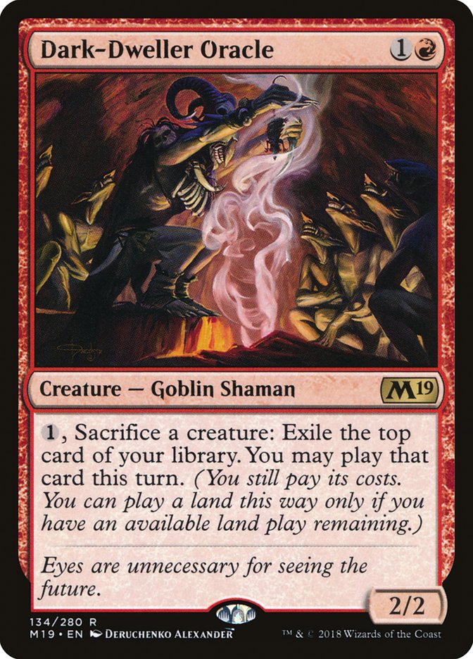 Dark-Dweller Oracle [Core Set 2019] - Magic: The Gathering - Card Brawlers | Quebec | Canada |