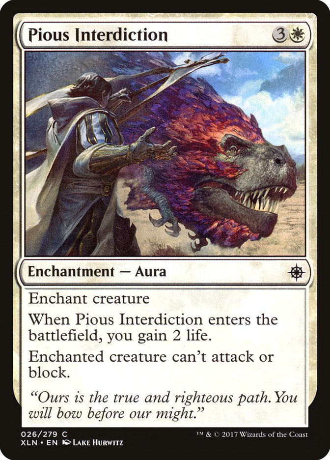 Pious Interdiction [Ixalan] - Magic: The Gathering - Card Brawlers | Quebec | Canada |