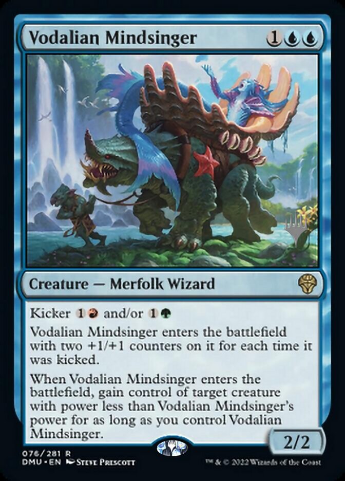 Vodalian Mindsinger (Promo Pack) [Dominaria United Promos] - Magic: The Gathering - Card Brawlers | Quebec | Canada |