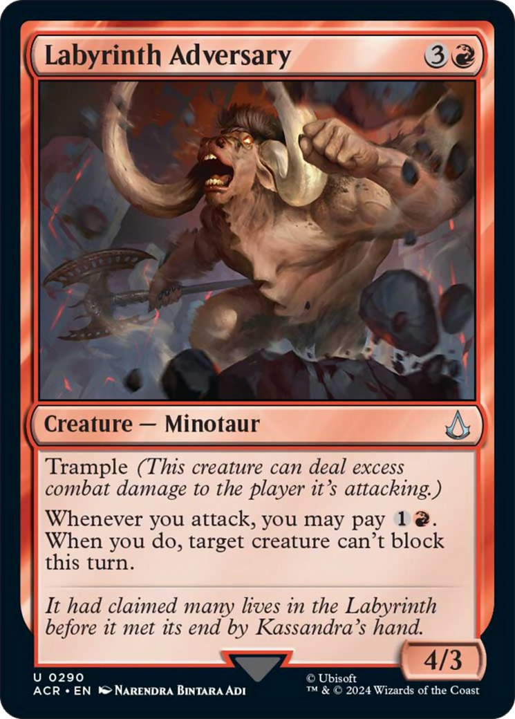 Labyrinth Adversary [Assassin's Creed] - Magic: The Gathering - Card Brawlers | Quebec | Canada |