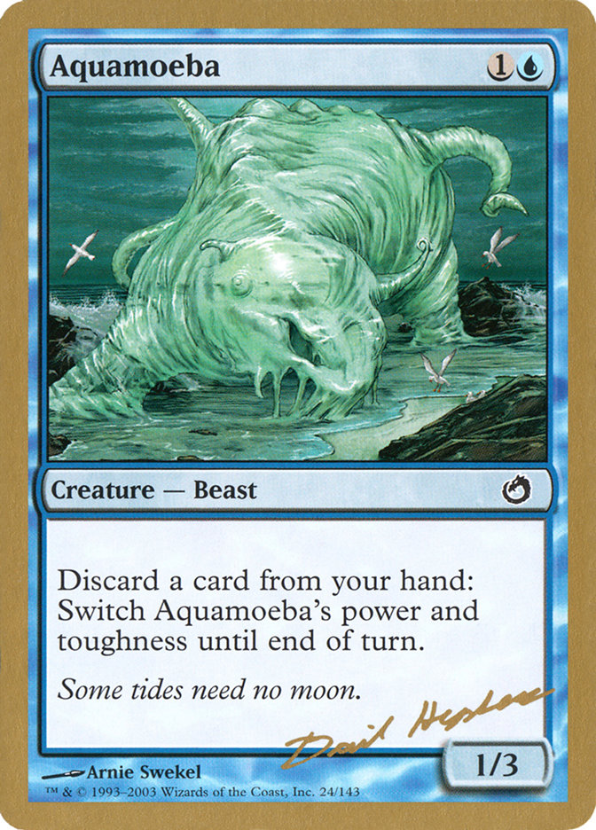 Aquamoeba (Dave Humpherys) [World Championship Decks 2003] - Magic: The Gathering - Card Brawlers | Quebec | Canada |