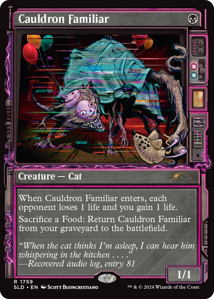 Cauldron Familiar [Secret Lair Drop Series] - Magic: The Gathering - Card Brawlers | Quebec | Canada |