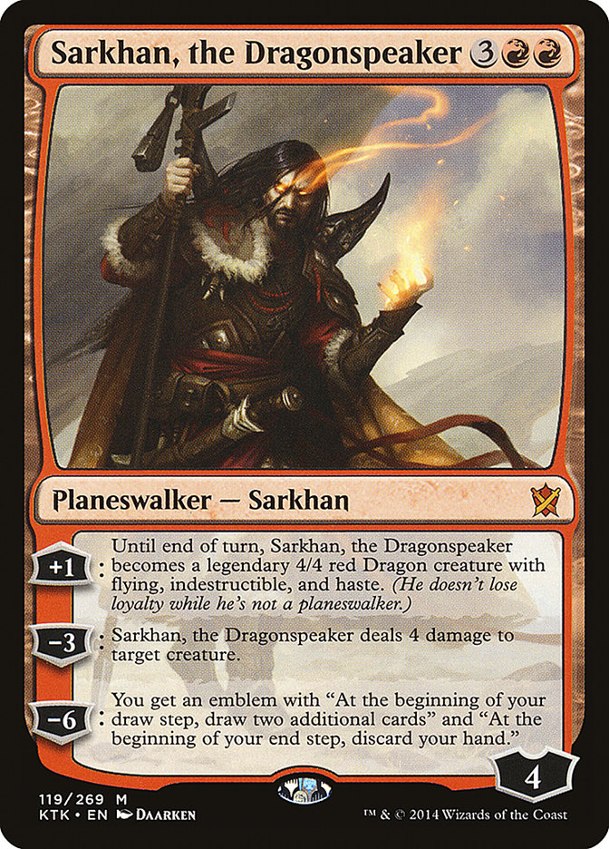 Sarkhan, the Dragonspeaker [Khans of Tarkir] - Magic: The Gathering - Card Brawlers | Quebec | Canada |