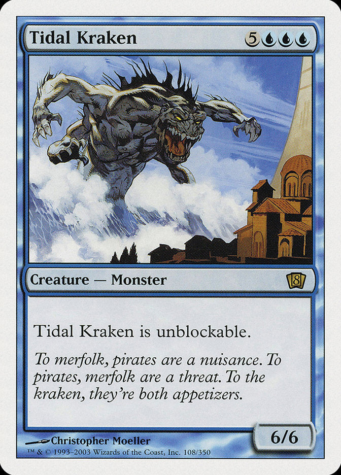 Tidal Kraken [Eighth Edition] - Magic: The Gathering - Card Brawlers | Quebec | Canada |