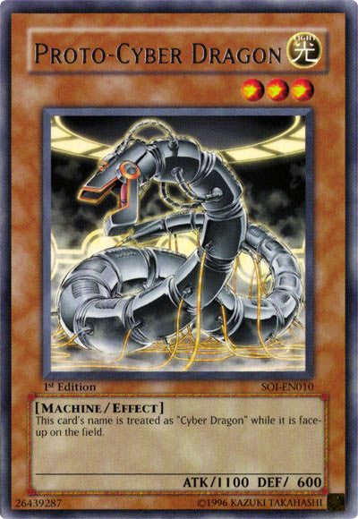 Proto-Cyber Dragon [SOI-EN010] Rare - Yu-Gi-Oh! - Card Brawlers | Quebec | Canada |