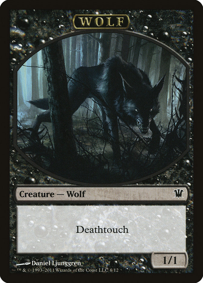 Wolf Token (6/12) [Innistrad Tokens] - Magic: The Gathering - Card Brawlers | Quebec | Canada |