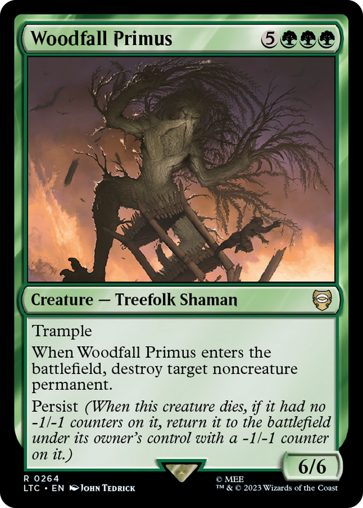 Woodfall Primus [The Lord of the Rings: Tales of Middle-Earth Commander] - Magic: The Gathering - Card Brawlers | Quebec | Canada |