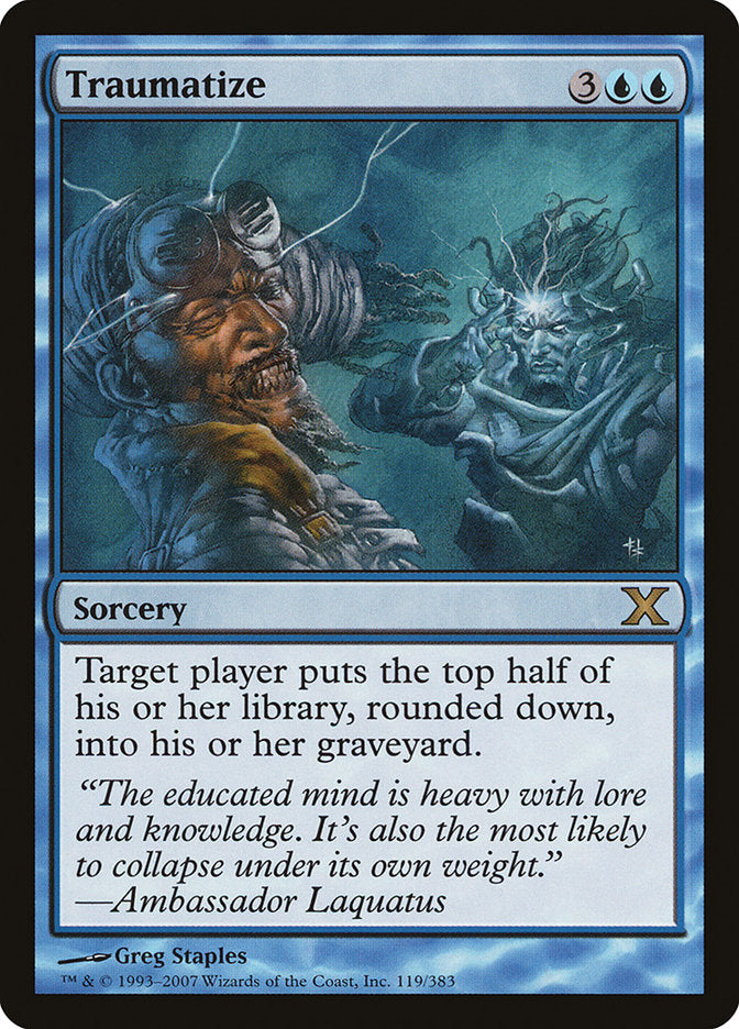 Traumatize [Tenth Edition] - Magic: The Gathering - Card Brawlers | Quebec | Canada |