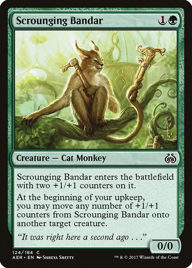 Scrounging Bandar [Aether Revolt] - Magic: The Gathering - Card Brawlers | Quebec | Canada |