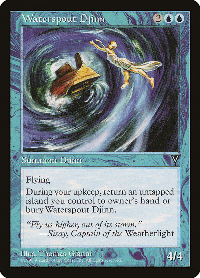 Waterspout Djinn [Visions] - Magic: The Gathering - Card Brawlers | Quebec | Canada |