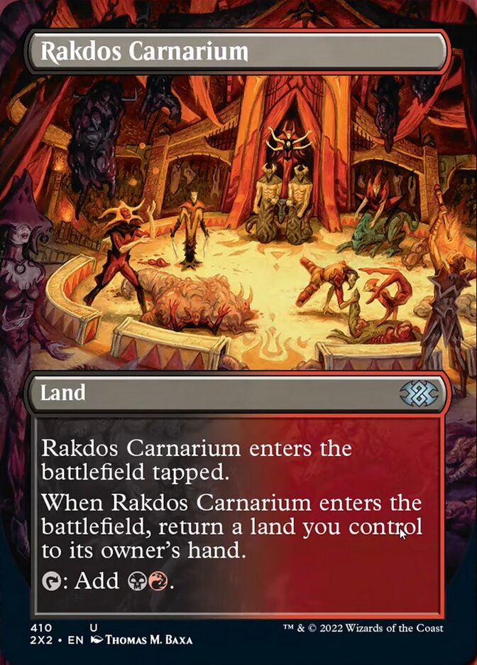 Rakdos Carnarium (Borderless Alternate Art) [Double Masters 2022] - Magic: The Gathering - Card Brawlers | Quebec | Canada |