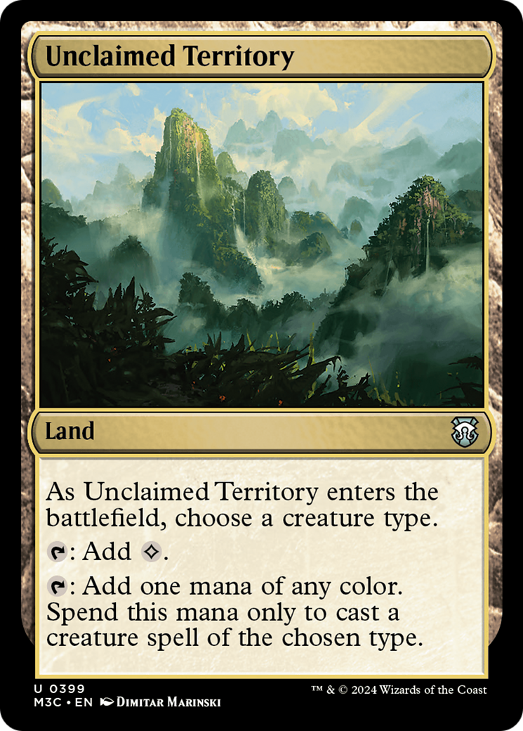 Unclaimed Territory (Ripple Foil) [Modern Horizons 3 Commander] - Magic: The Gathering - Card Brawlers | Quebec | Canada |