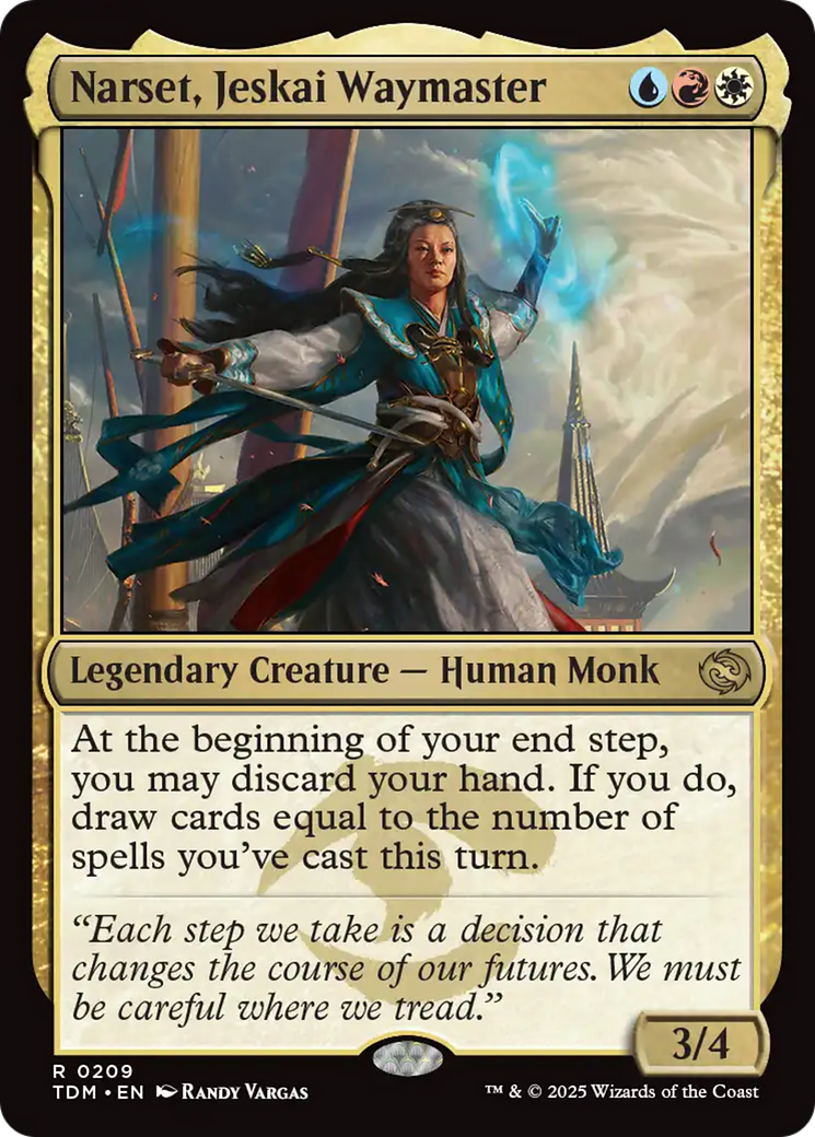 Narset, Jeskai Waymaster [Tarkir: Dragonstorm] - Magic: The Gathering - Card Brawlers | Quebec | Canada |