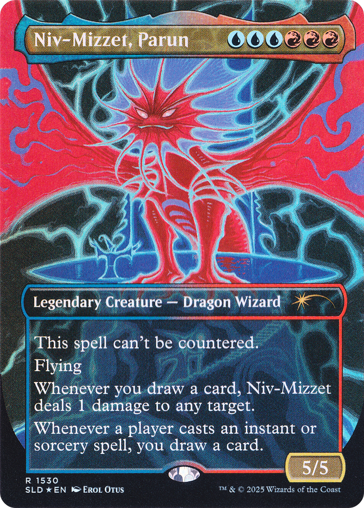 Niv-Mizzet, Parun (Rainbow Foil) [Secret Lair Drop Series] - Magic: The Gathering - Card Brawlers | Quebec | Canada |