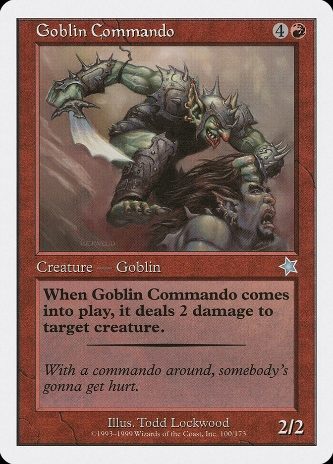 Goblin Commando [Starter 1999] - Magic: The Gathering - Card Brawlers | Quebec | Canada |