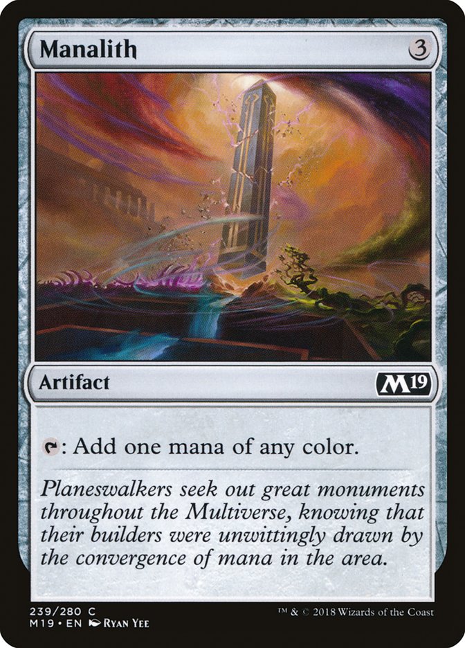 Manalith [Core Set 2019] - Magic: The Gathering - Card Brawlers | Quebec | Canada |