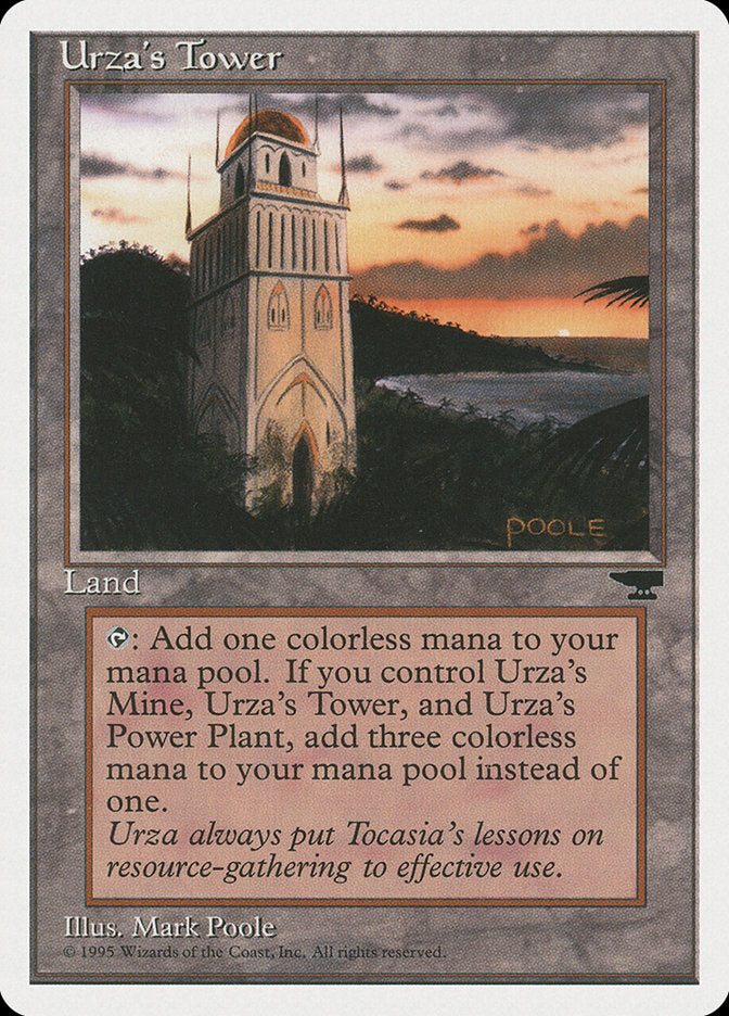Urza's Tower (Sunset) [Chronicles] - Magic: The Gathering - Card Brawlers | Quebec | Canada |