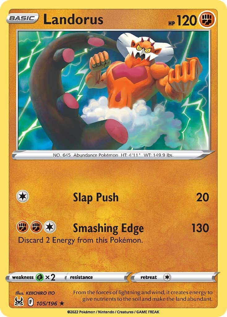 Landorus (105/196) [Sword & Shield: Lost Origin] - Pokémon - Card Brawlers | Quebec | Canada |