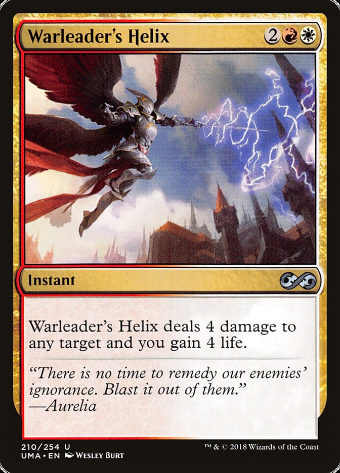 Warleader's Helix [Ultimate Masters] - Magic: The Gathering - Card Brawlers | Quebec | Canada |