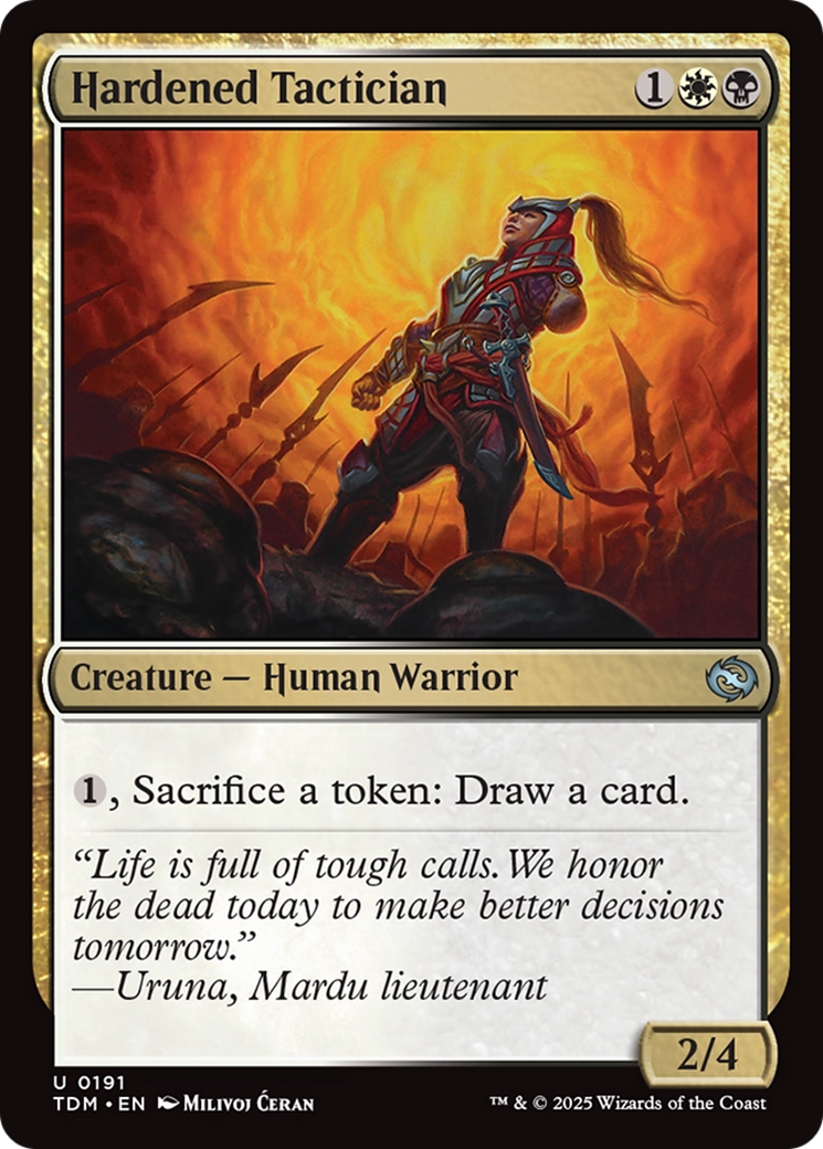 Hardened Tactician [Tarkir: Dragonstorm] - Magic: The Gathering - Card Brawlers | Quebec | Canada |