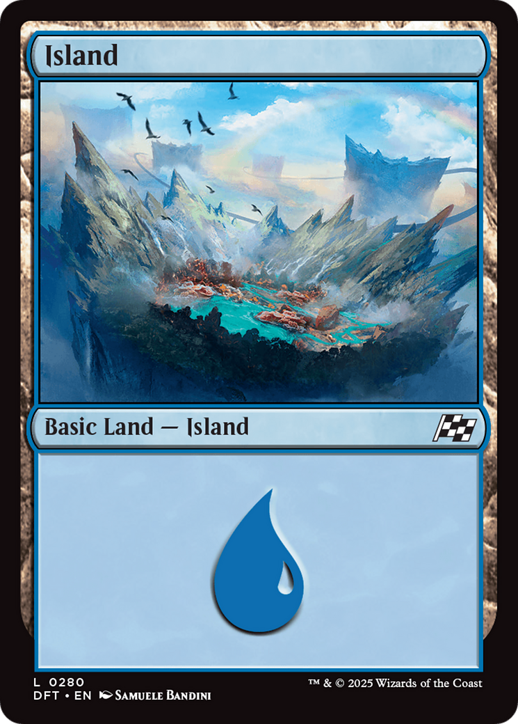 Island (0280) [Aetherdrift] - Magic: The Gathering - Card Brawlers | Quebec | Canada |