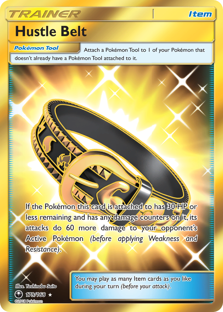 Hustle Belt (179/168) [Sun & Moon: Celestial Storm] - Pokémon - Card Brawlers | Quebec | Canada |