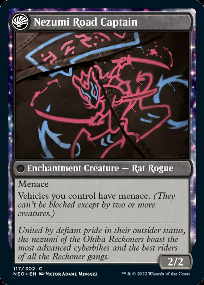 Okiba Reckoner Raid // Nezumi Road Captain [Kamigawa: Neon Dynasty] - Magic: The Gathering - Card Brawlers | Quebec | Canada |