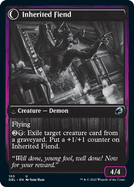 Heirloom Mirror // Inherited Fiend [Innistrad: Double Feature] - Magic: The Gathering - Card Brawlers | Quebec | Canada |