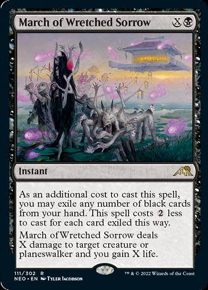 March of Wretched Sorrow [Kamigawa: Neon Dynasty] - Magic: The Gathering - Card Brawlers | Quebec | Canada |