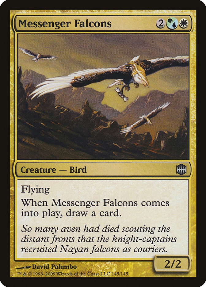 Messenger Falcons [Alara Reborn] - Magic: The Gathering - Card Brawlers | Quebec | Canada |