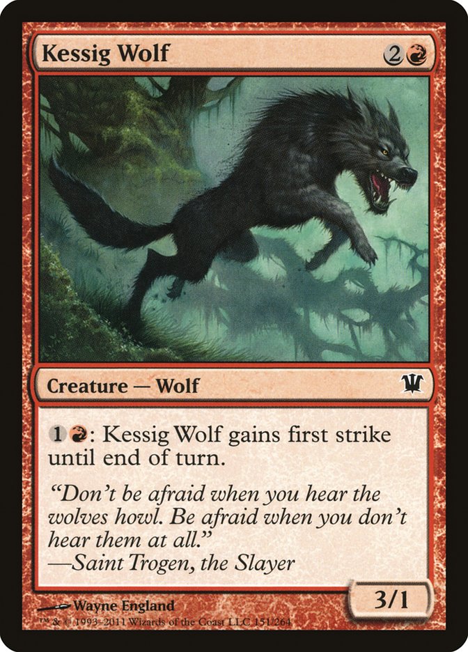 Kessig Wolf [Innistrad] - Magic: The Gathering - Card Brawlers | Quebec | Canada |