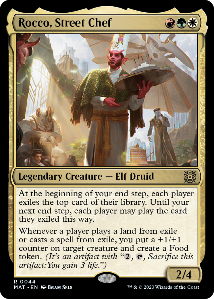 Rocco, Street Chef [March of the Machine: The Aftermath] - Magic: The Gathering - Card Brawlers | Quebec | Canada |