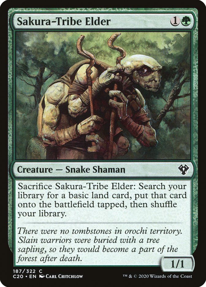Sakura-Tribe Elder [Commander 2020] - Magic: The Gathering - Card Brawlers | Quebec | Canada |