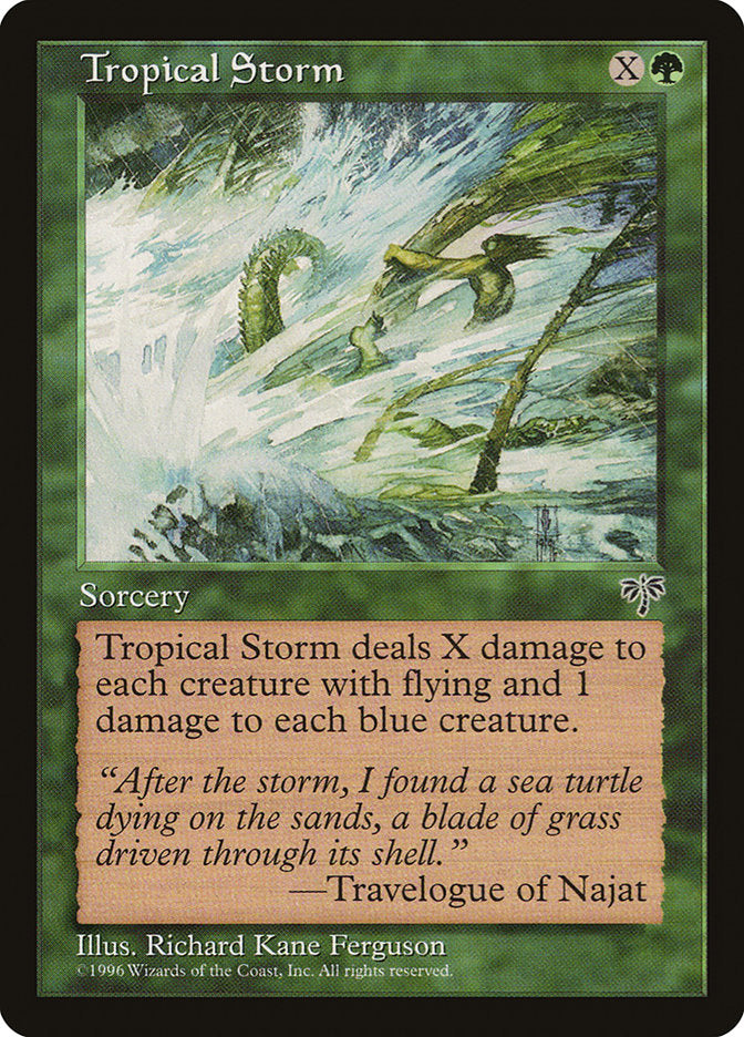 Tropical Storm [Mirage] - Magic: The Gathering - Card Brawlers | Quebec | Canada |