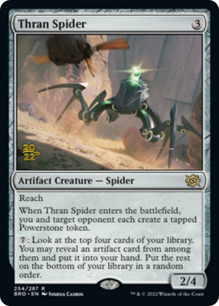 Thran Spider [The Brothers' War Prerelease Promos] - Magic: The Gathering - Card Brawlers | Quebec | Canada |