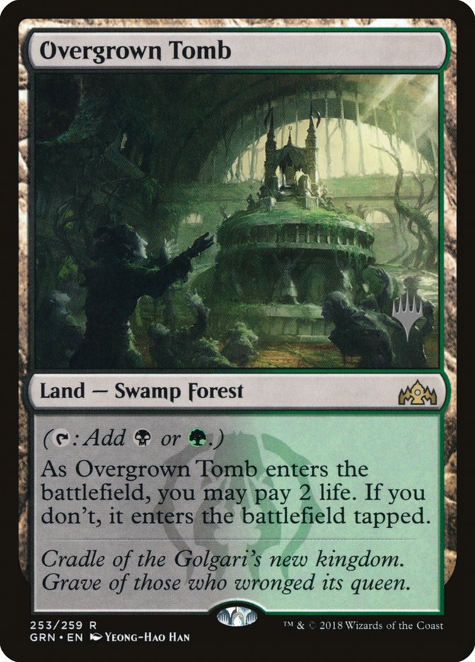 Overgrown Tomb (Promo Pack) [Guilds of Ravnica Promos] - Magic: The Gathering - Card Brawlers | Quebec | Canada |