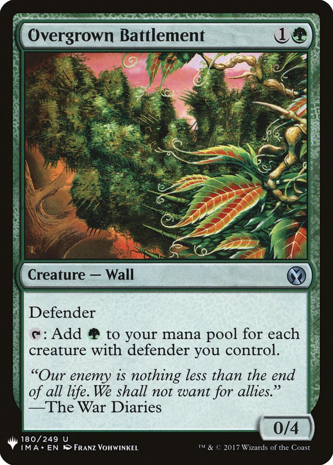 Overgrown Battlement [Mystery Booster] - Magic: The Gathering - Card Brawlers | Quebec | Canada |